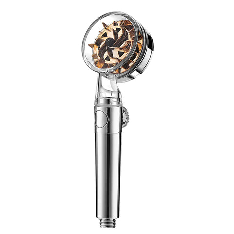 High Pressure Shower Head with Fan and Filter System Frugal Finds Galore
