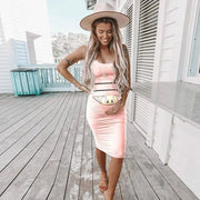 Maternity Long Dress - Elegant Pregnancy Dress Frugal Finds Galore