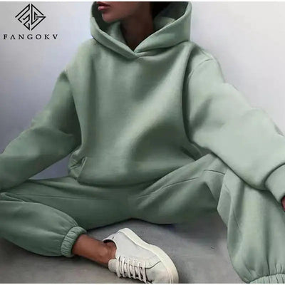 Essential Winter Hoodie Sweat Set Frugal Finds Galore
