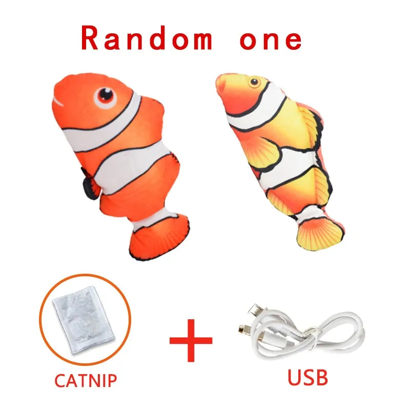 Electric Stimulating Cat Toy USB Catnip