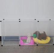 Transparent Pet Fence and Enclosure Frugal Finds Galore
