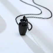 Openable Earthen Jar Columbarium Shape Pendant Frugal Finds Galore