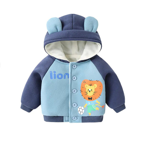 Baby Fleece Hooded Jacket Frugal Finds Galore