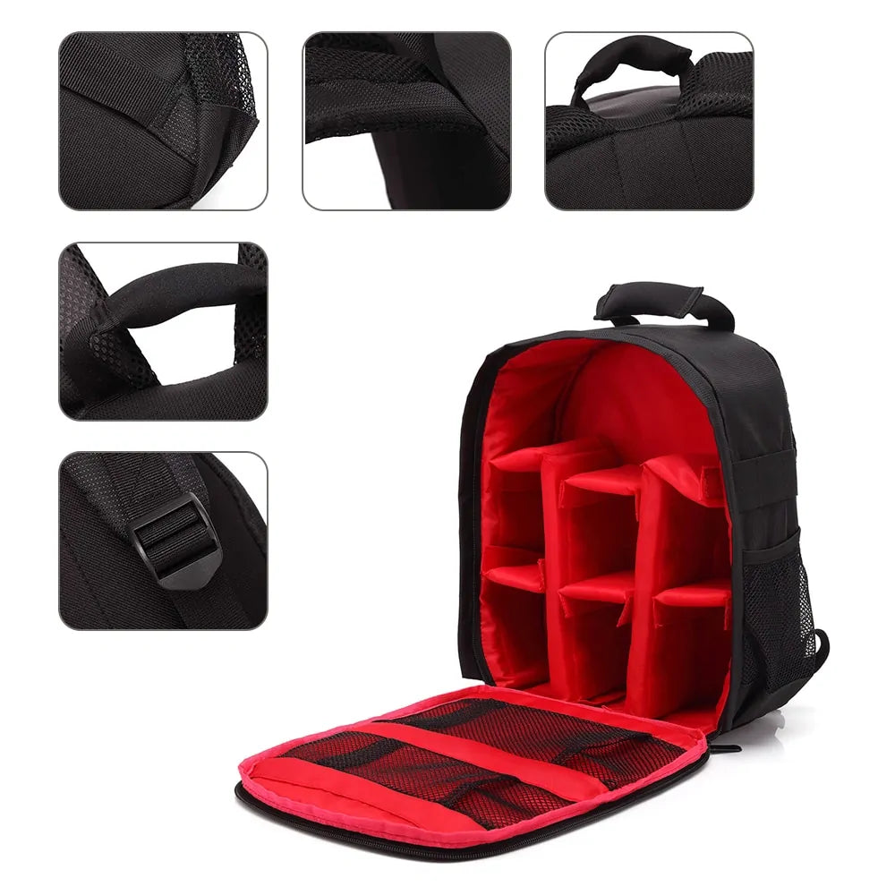 Multi-functional Camera Backpack Video Digital DSLR Bag