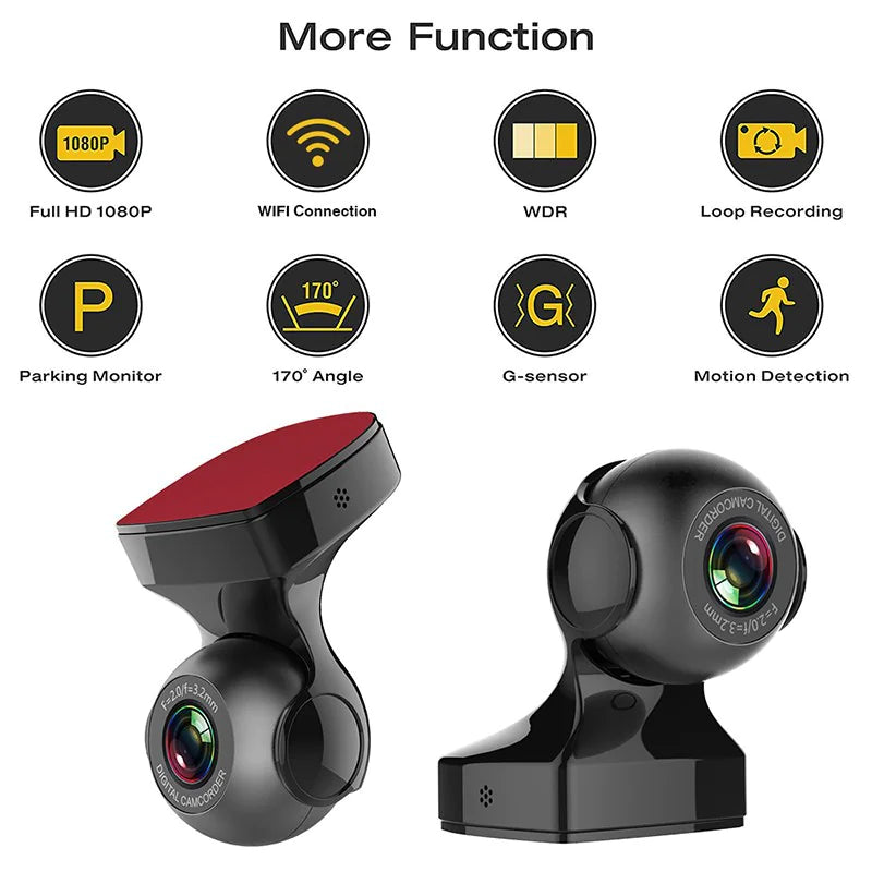 WiFi Dash Cam Recorder for Car