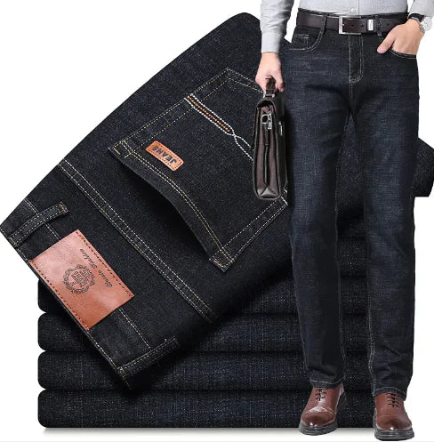 Men's Loose Fit Straight-Leg Jeans