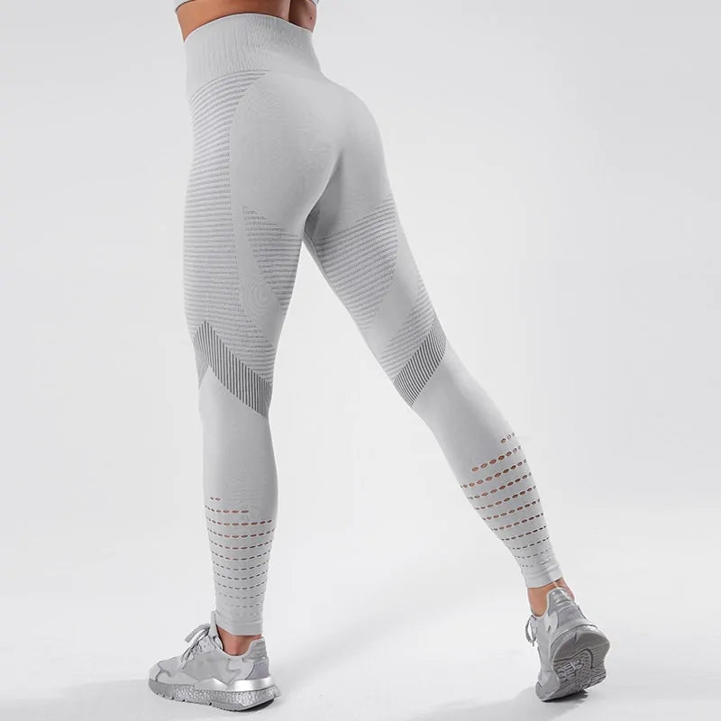 Leggings push up de cintura alta sin costuras CHRLEISURE