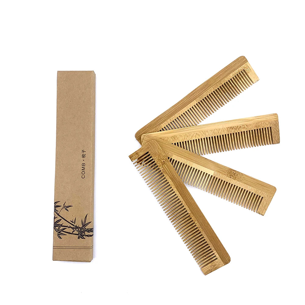 Natural Eco Biodegradable Bamboo Comb Massage Hair Vent Brush