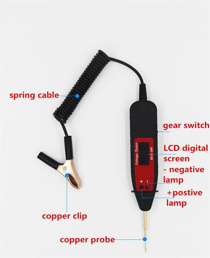 Digital Automotive Car Circuit Tester