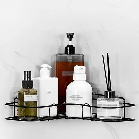 Triangle Bathroom Shelf and Shower Caddy Rack Holder Frugal Finds Galore