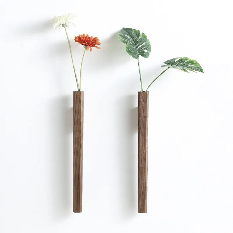 Wooden Hanging Vase