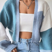 Striped Long Sleeve Cardigan Sweater Frugal Finds Galore