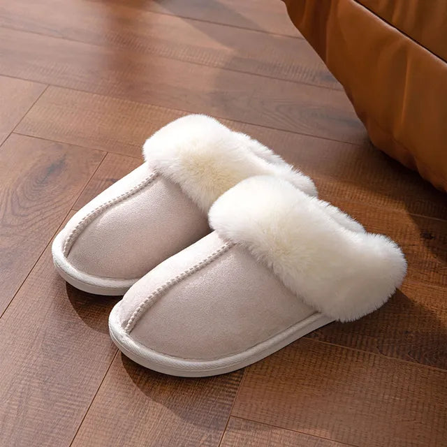 Soled House Shoes Slides