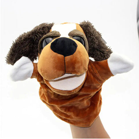 Plush Cartoon Animal Puppets for Early Education Frugal Finds Galore