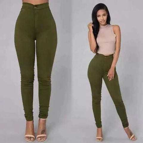 Women's High-Waist Skinny Jeans Frugal Finds Galore