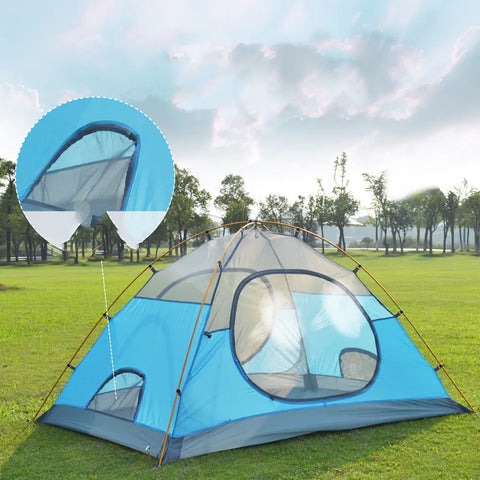 Outdoor Waterproof Double Couple Camping Tent Frugal Finds Galore