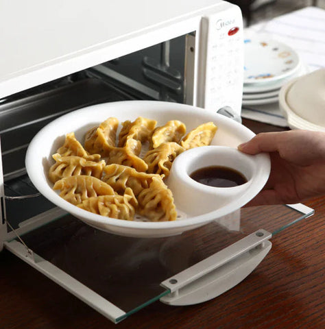 Double-Layer Dumpling Plate, Utensils, Plastic Dish Frugal Finds Galore