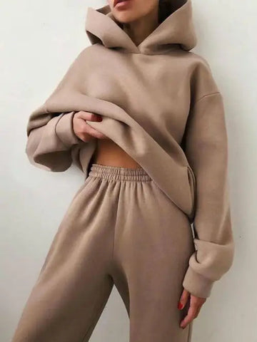 Essential Winter Hoodie Sweat Set Frugal Finds Galore