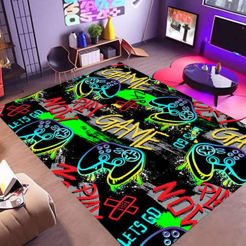 Gamer Rug 5x7 Non-Slip Frugal Finds Galore