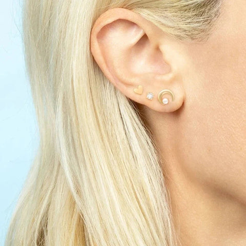 Sterling Silver Crystal Stud Earrings Frugal Finds Galore