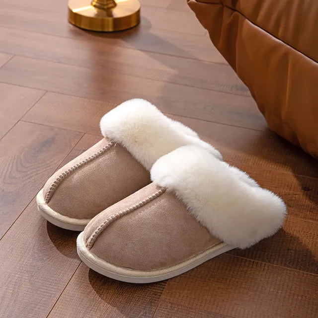 Soled House Shoes Slides