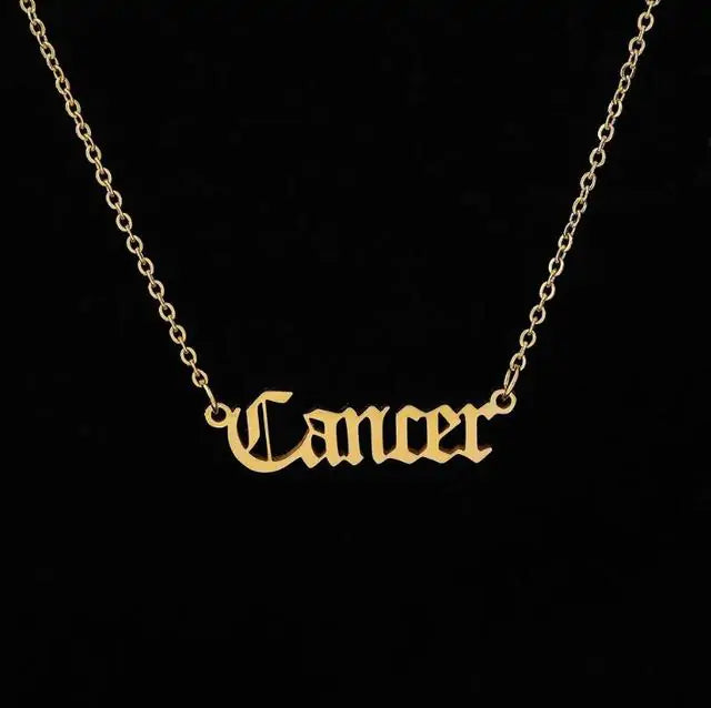 Rapper Letter Necklace