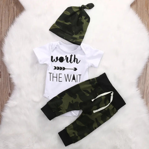 Romper, Camo Pants & Hat Frugal Finds Galore