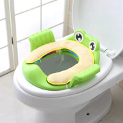 Baby Toilet Seat Cushion for Kids - Potty Training Aid Frugal Finds Galore