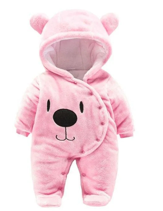 Bear Hooded Jumpsuit