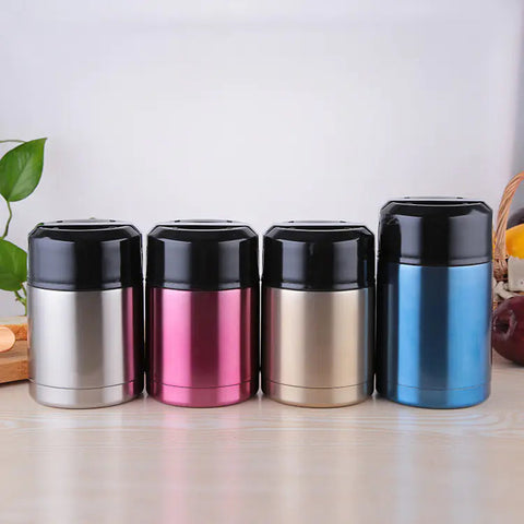 Stainless Steel Vacuum Insulated Cooking Jar and Lunch Box Frugal Finds Galore