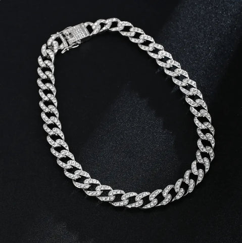 Full Diamond Inlaid Necklace Frugal Finds Galore