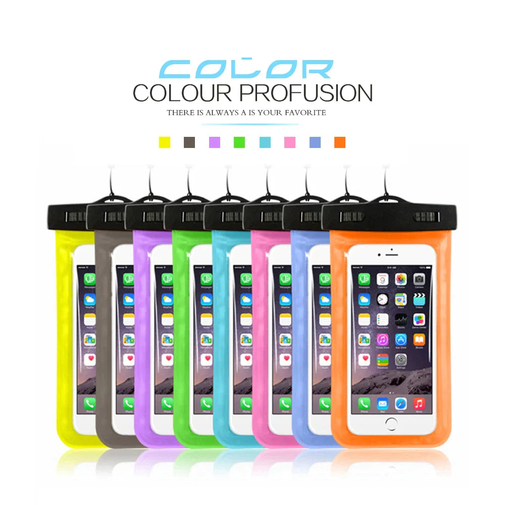 3 Pack Waterproof Floating Cell Phone Pouch