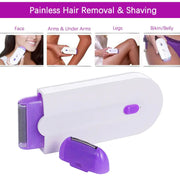 Rechargeable Painless Hair Removal Kit Frugal Finds Galore