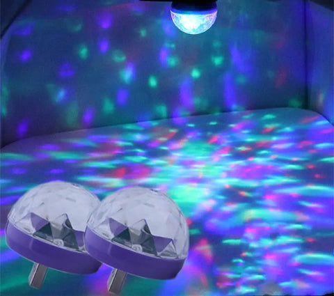 Car USB LED Rhythm Light with Voice Control Frugal Finds Galore