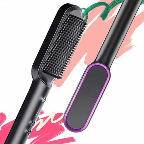 Negative Ion Hair Straightener Styling Comb Frugal Finds Galore