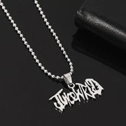 Rapper Letter Necklace Frugal Finds Galore