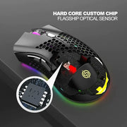 Rechargeable Wireless RGB Gaming Mouse for PC Frugal Finds Galore