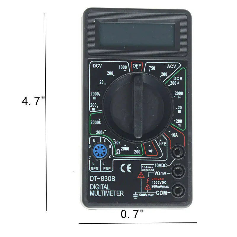 Digital Multimeter AC DC Voltage