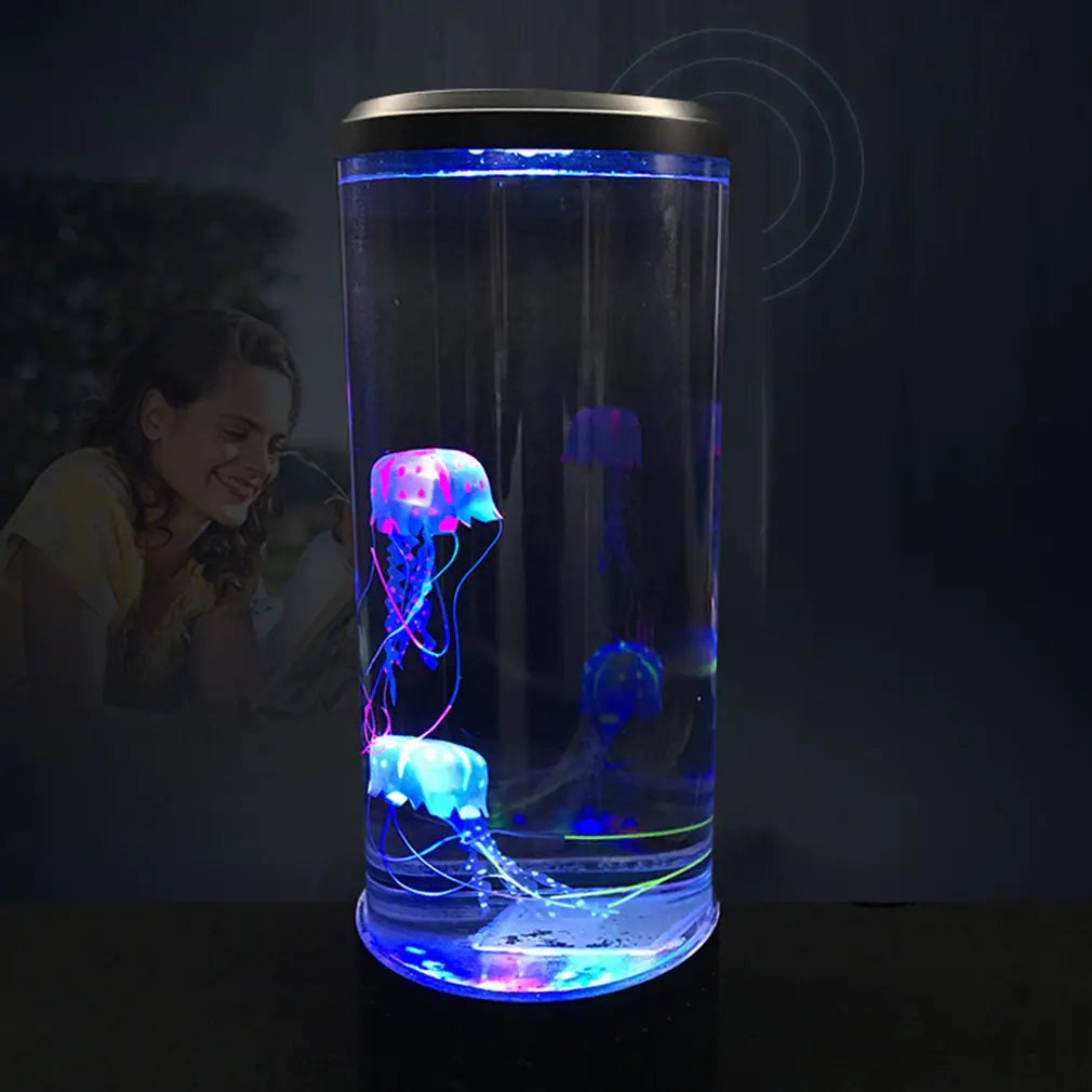 Animated Jellyfish LED Color-Changing Light