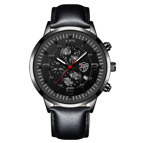 Luminous Calendar Quartz Watch for Men Frugal Finds Galore