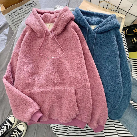 Women's Hooded Sweater in Super Fire Lamb Wool Frugal Finds Galore