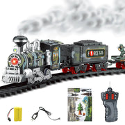 Electric Smoke Remote Control Train Toy Set Frugal Finds Galore