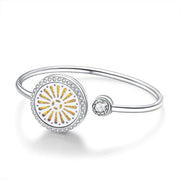 Aromatherapy Stainless Steel Heart Chain Oil Diffuser Bracelet Frugal Finds Galore