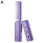 Portable 2-In-1 Hair Straightener Comb Frugal Finds Galore