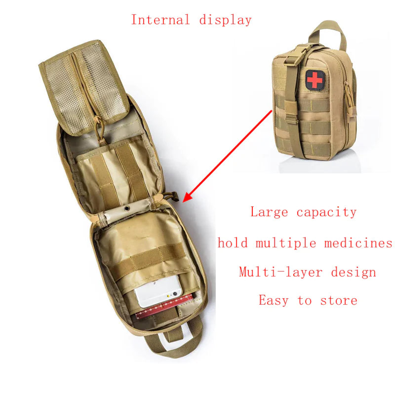 First Aid Kit Medical IFAK Survival Emergency Bag