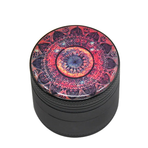 50mm Aluminum Alloy Four-Layer Smoke Grinder Frugal Finds Galore