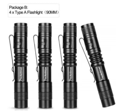 Mini Led Flashlight Set