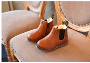 Children's Leather Short Boots for Boys and Girls Frugal Finds Galore