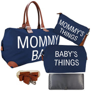 Mommy Bag Diaper Bag Set | X-Large Capacity Tote Bag | 2 Supplemental Bags | Changing Pad | Quality Material | Thoughtful Gift Idea Frugal Finds Galore