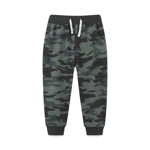 Camouflage Boys Sweatpants with Drawstring Frugal Finds Galore